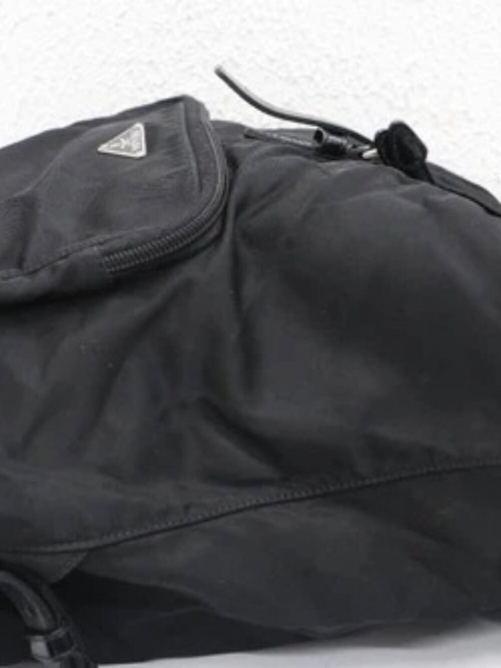 Prada Tessuto Drawstring Backpack - Back - Picture 15 of 16